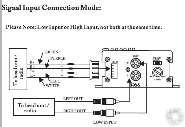 Wiring Car Stereo to Mono Speaker, How? -- posted image.