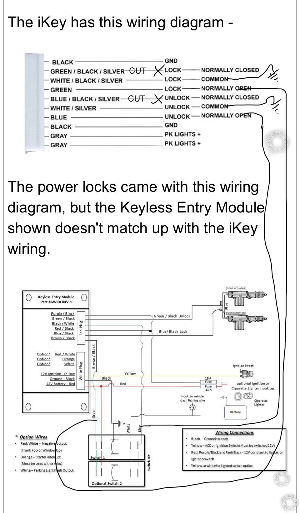 Keyless Entry Wiring, 1965 Ford Mustang Resto-Mod -- posted image.