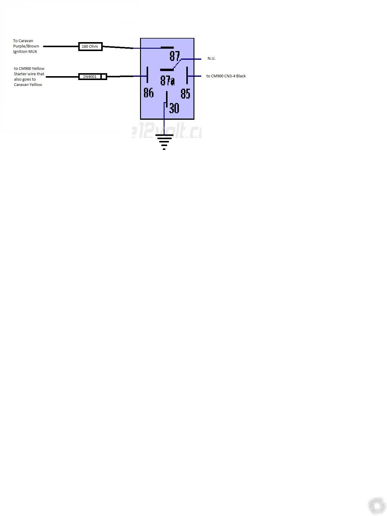 2002 Dodge Caravan SE, Compustar 920S Remote Start - Last Post -- posted image.