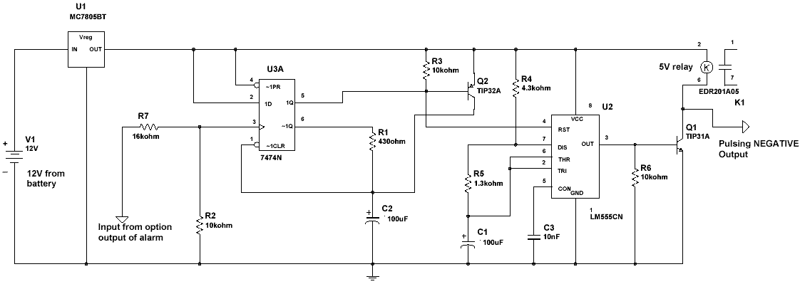 Pulsed output -- posted image.