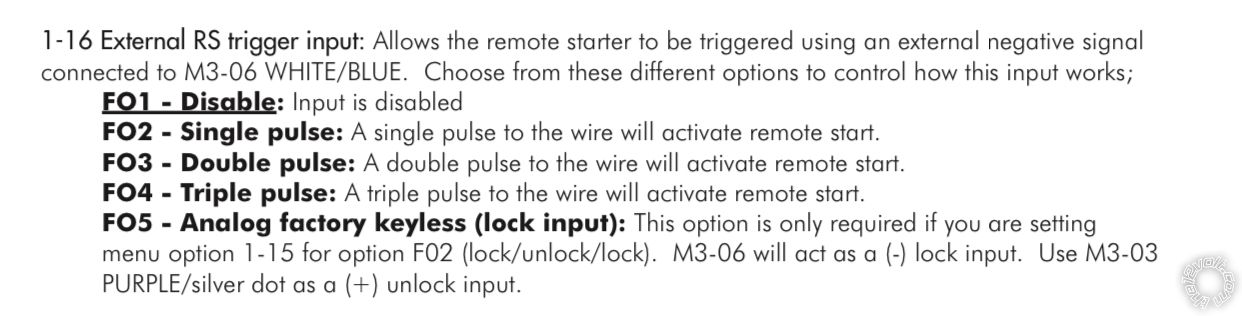 Compustar DC3 Unlock Input? -- posted image.