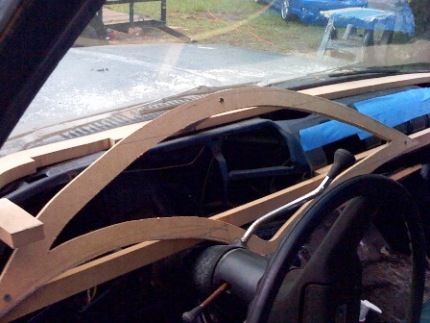 Fiberglass Dash How To for my 83 Square B -- posted image.