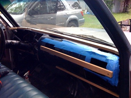 Fiberglass Dash How To for my 83 Square B -- posted image.