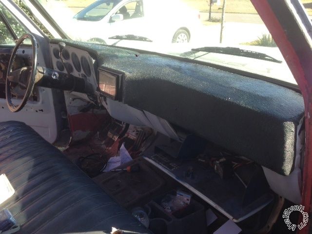 86 Chevy C20, Fiberglass Dash and Doors -- posted image.