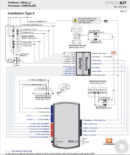 2005 Dodge Durango Remote Start Parts -- posted image.