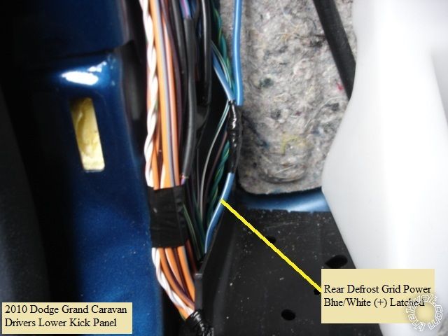 04 Town and country Remote start rear defroster? - Page 4 - Last Post -- posted image.