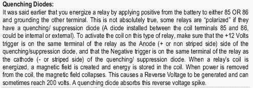 Whats the Reason to Diode Isolate? -- posted image.