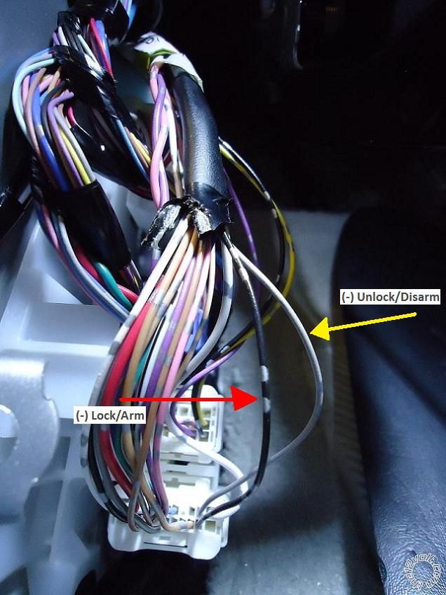 2011 Toyota Avalon Std 80 Bit Key Remote Start Pictorial -- posted image.