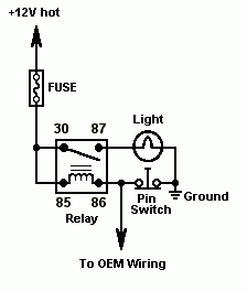 fading ground and buzzing relay -- posted image.