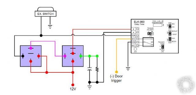 wire dome light to map light switch -- posted image.