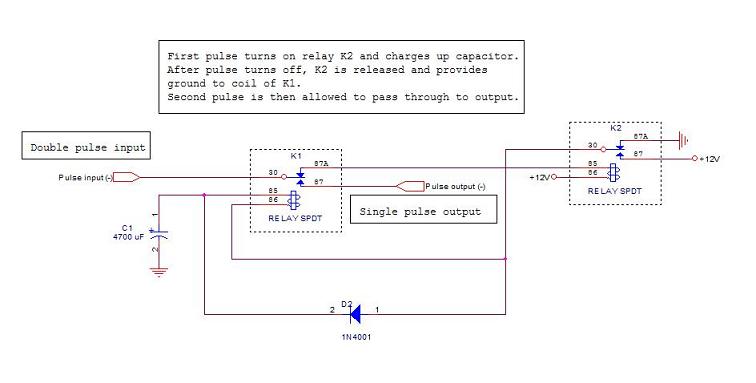 1 pulse to latch 3 second -- posted image.