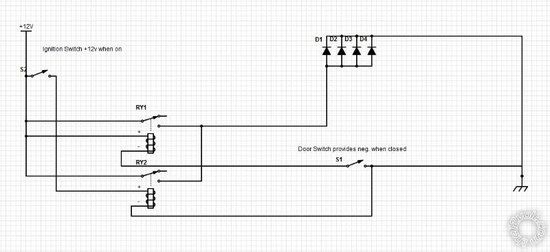 Power LEDs from both 12v constant and ignition - Last Post -- posted image.