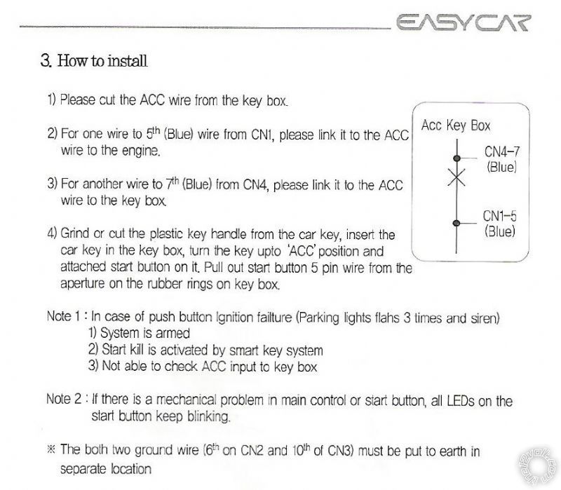 push button does not start engine, easycar E772AS - Last Post -- posted image.