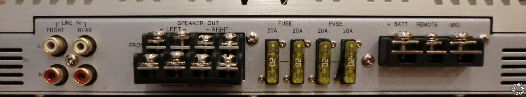 Bridging One Alpine S-W10D4 Dual 4 Ohm Sub to 2 Channels? -- posted image.