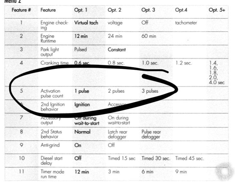 Avital 4105 Install/Troubleshooting, Nissan NV 3500 - Page 3 -- posted image.