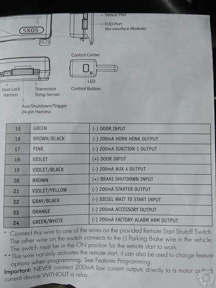 90 Honda Accord Remote Start Wiring, Python 5305P -- posted image.