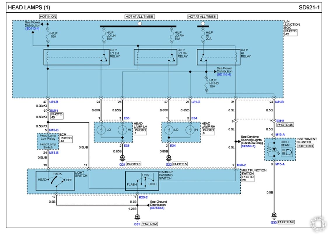 2008 Hyundai Santa Fe Factory Fog Light Install -- posted image.