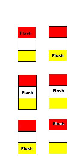 6 light alternating flasher -- posted image.