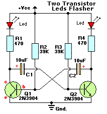 Flashing LED -- posted image.