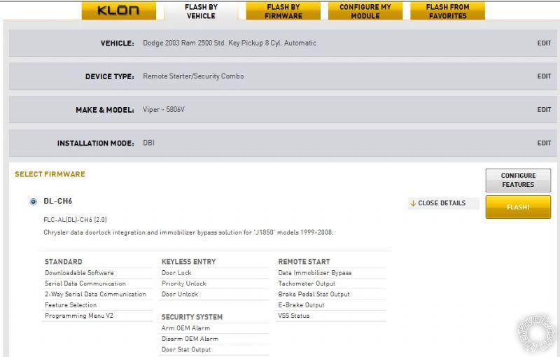 2003 Ram 2500 Remote Start / Alarm Plan - Page 2 -- posted image.