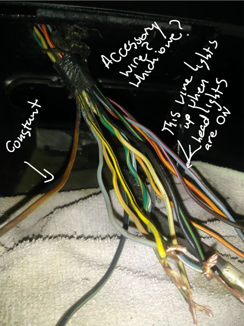 Wiring Aftermarket Radio to 2000 Ford Crown Victoria -- posted image.