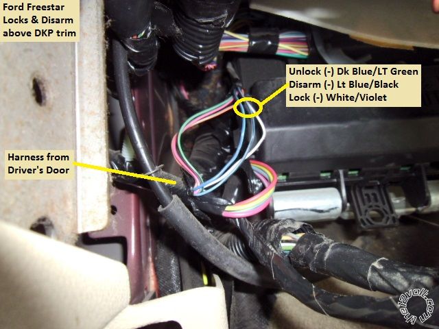 2004-2007 Ford Freestar Remote Start w/Keyless Pictorial - Last Post -- posted image.