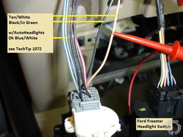 2004-2007 Ford Freestar Remote Start w/Keyless Pictorial -- posted image.