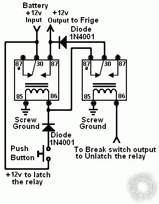 fridge van ign on wiring -- posted image.