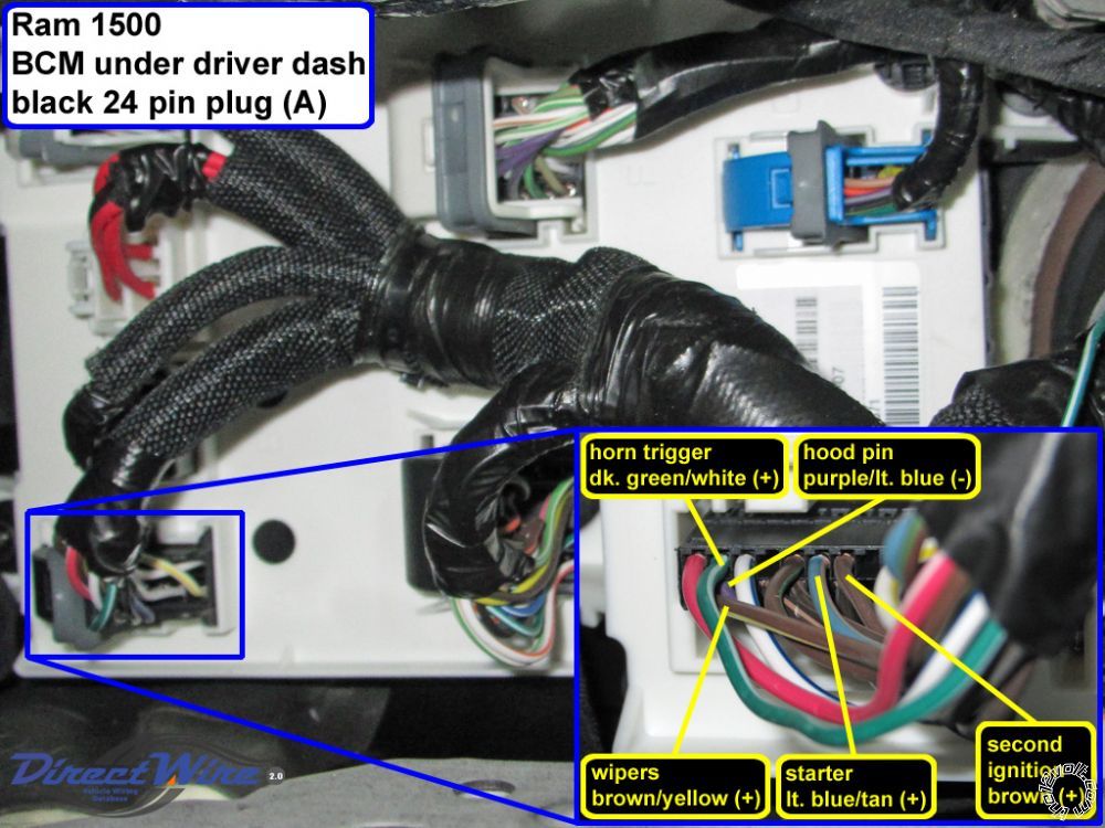 Ram 2017 Horn Wiring -- posted image.