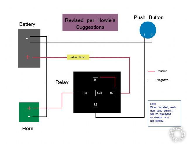 stuck on relay for horn -- posted image.