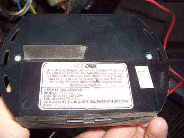 Unknown maufacturer and missing remote -- posted image.