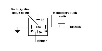 momentary push button kill switch -- posted image.