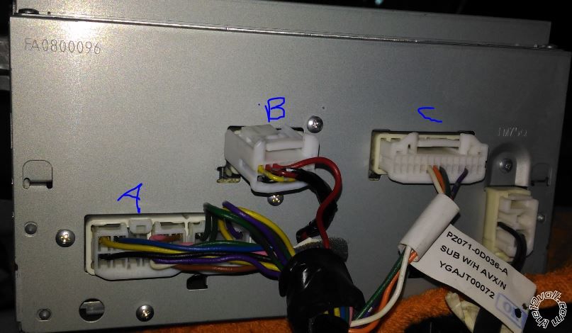 Wiring Diagram on Panasonic Headunit PZ071-0D043 -- posted image.