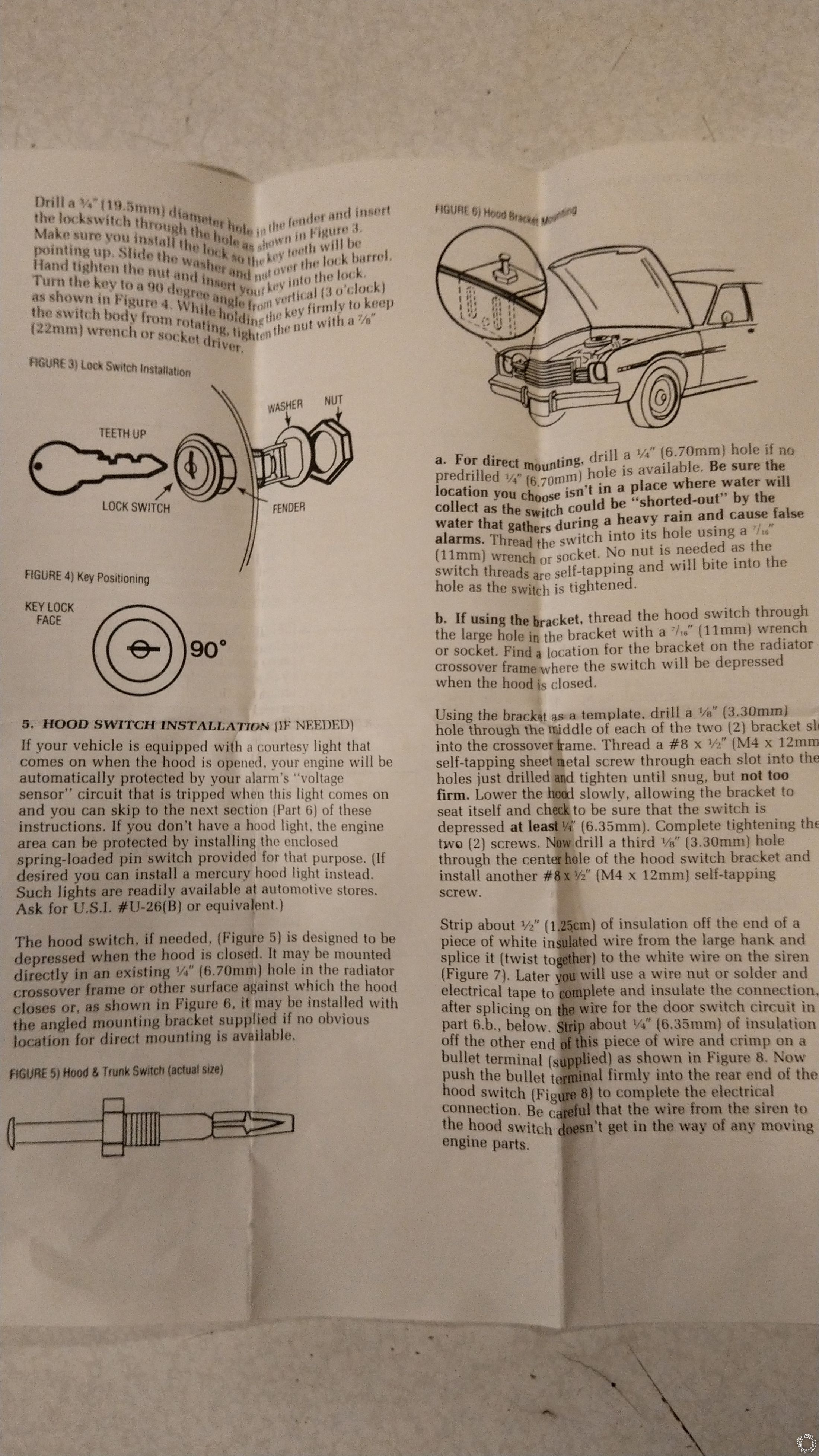 USI Mechanical Siren Alarm SA-3SCP -- posted image.