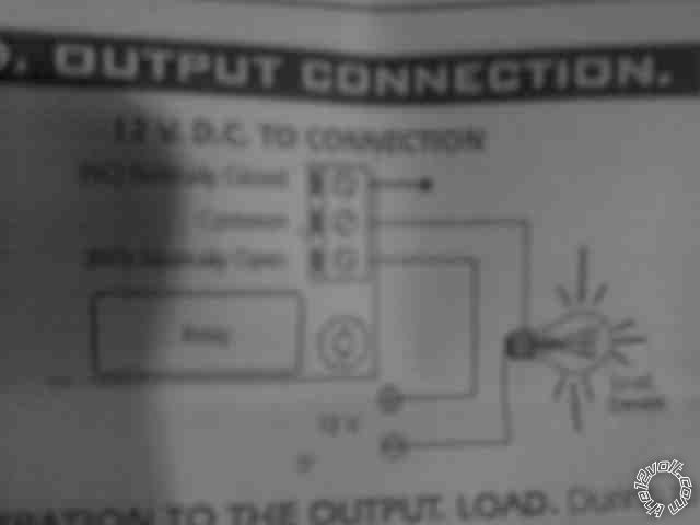 trying to wire spst 30/40 5 wire relay -- posted image.