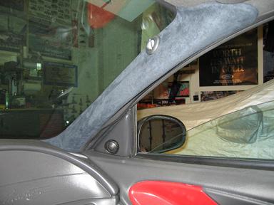 Suede interior in a Mustang -- posted image.