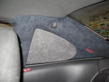 Suede interior in a Mustang -- posted image.