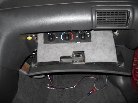 2 screens in mustang dash -- posted image.