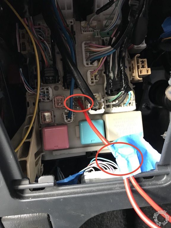 2007 Yaris Clifford 4105x Remote Start -- posted image.