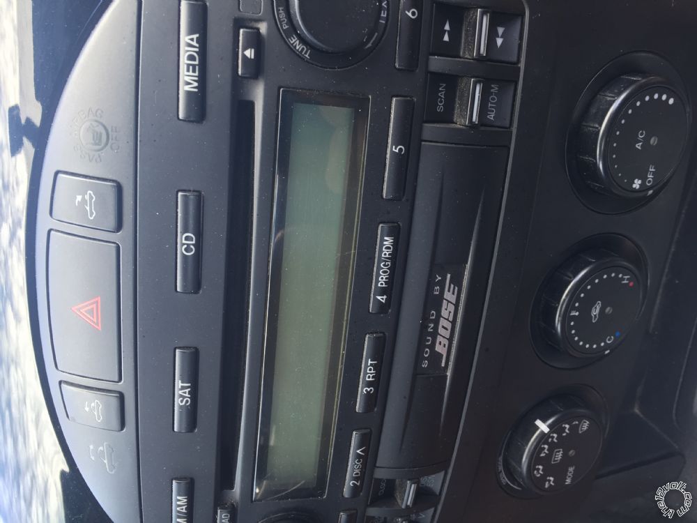 2008 mazda miata, aftermarket radio -- posted image.