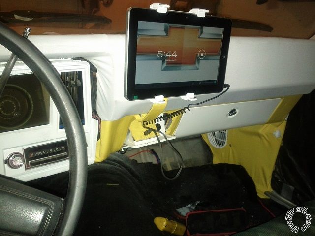 will this work, tablet, no head unit -- posted image.