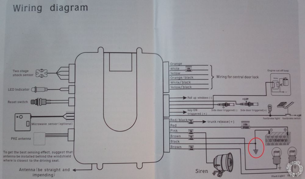 Ground to battery or frame? -- posted image.