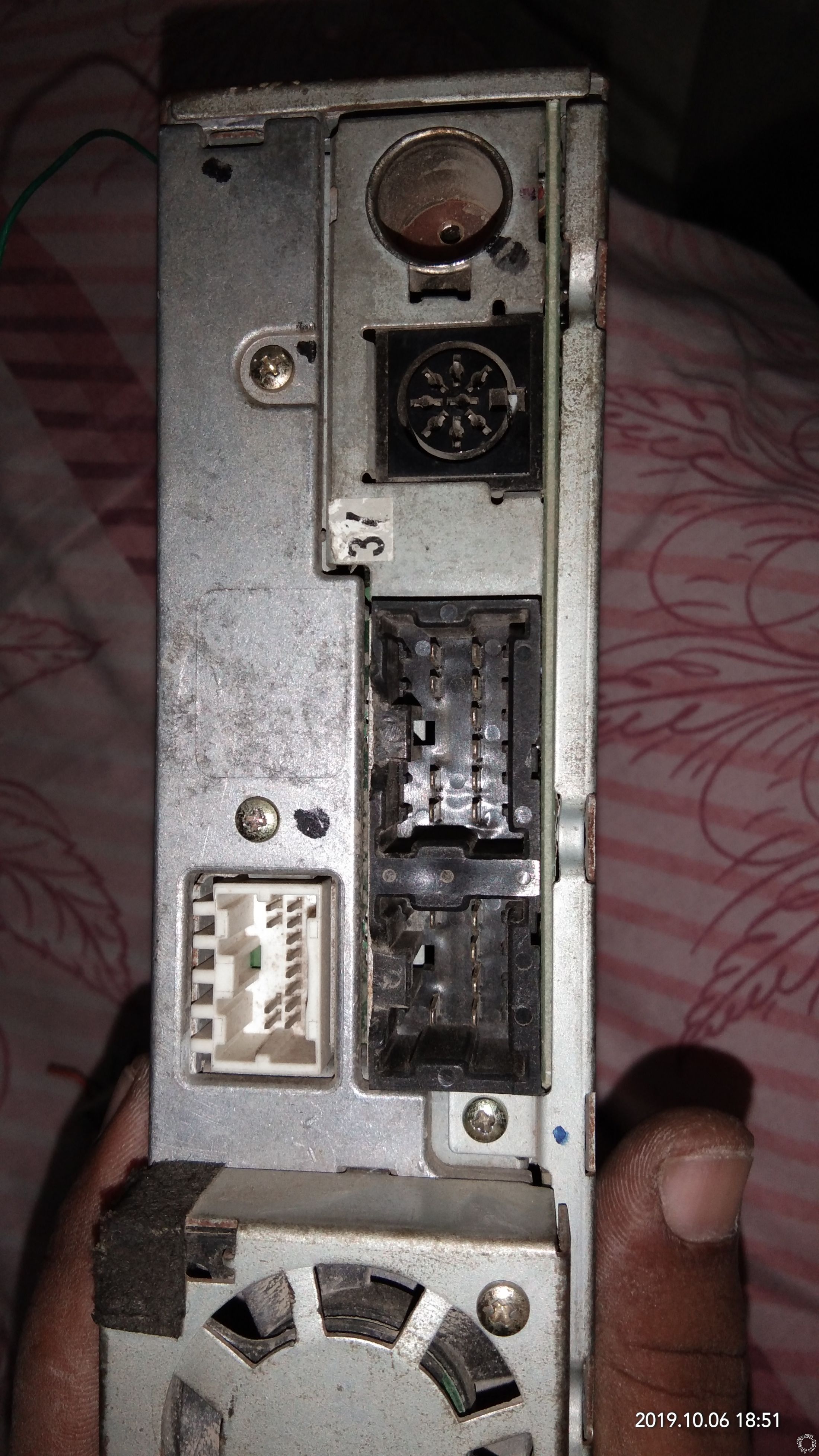 Nissan PP-2448k Tape Player Pinout? - Last Post -- posted image.