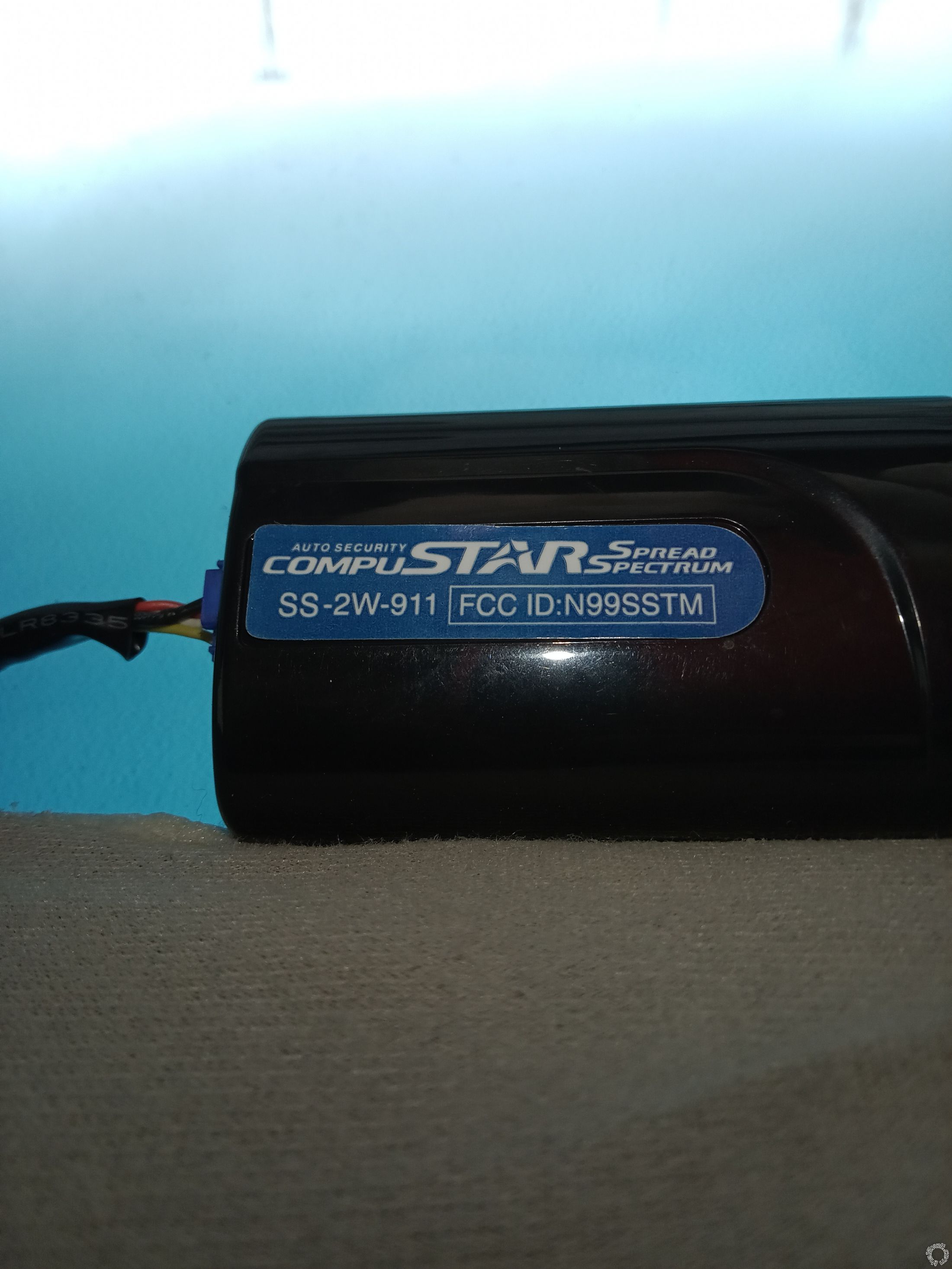Older Compustar Remote Start, Unknown Fob Type/Number -- posted image.