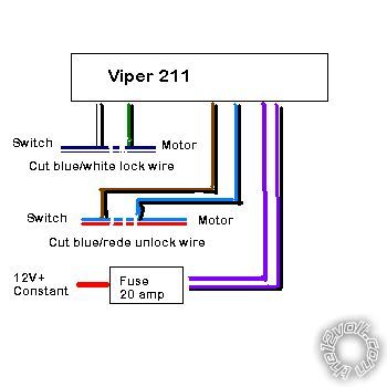 Viper 211HV, Add Toyota OEM Door Switch -- posted image.