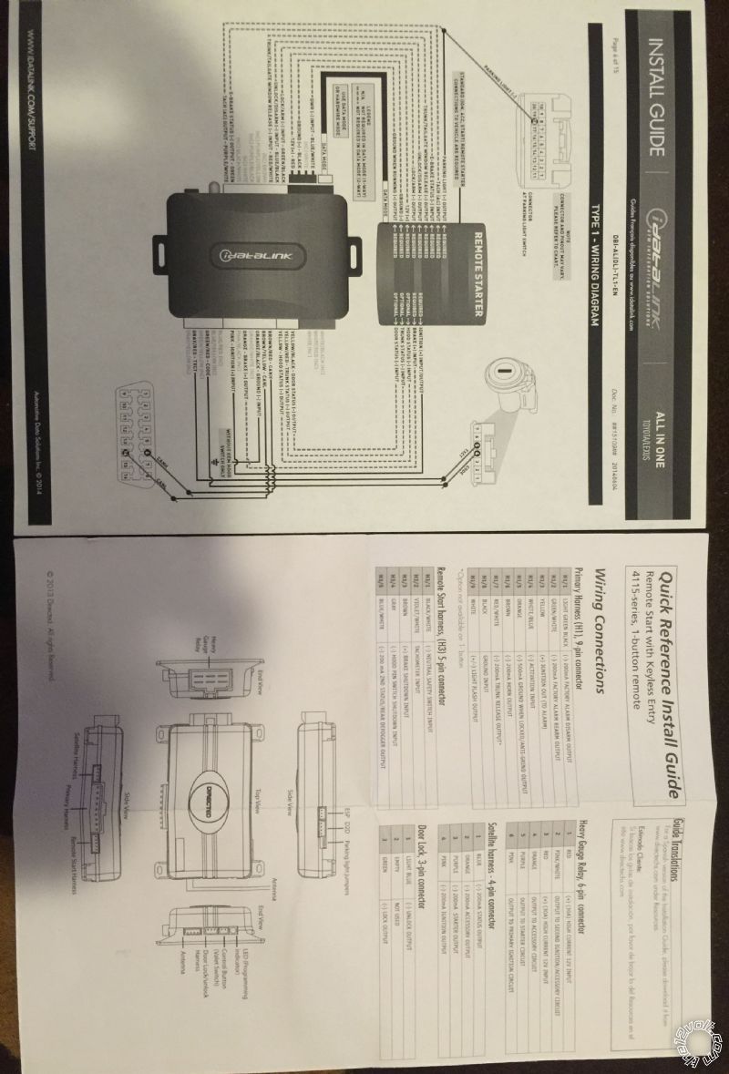 Toyota Camry 2011, Viper 4115V -- posted image.