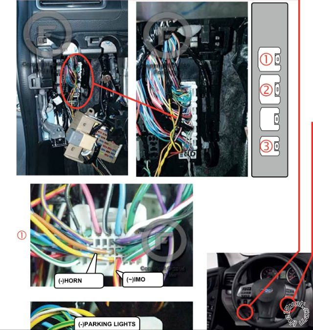 2014 Suabru Impreza WRX STI Hatchback Alarm/RS/Stereo Wiring -- posted image.