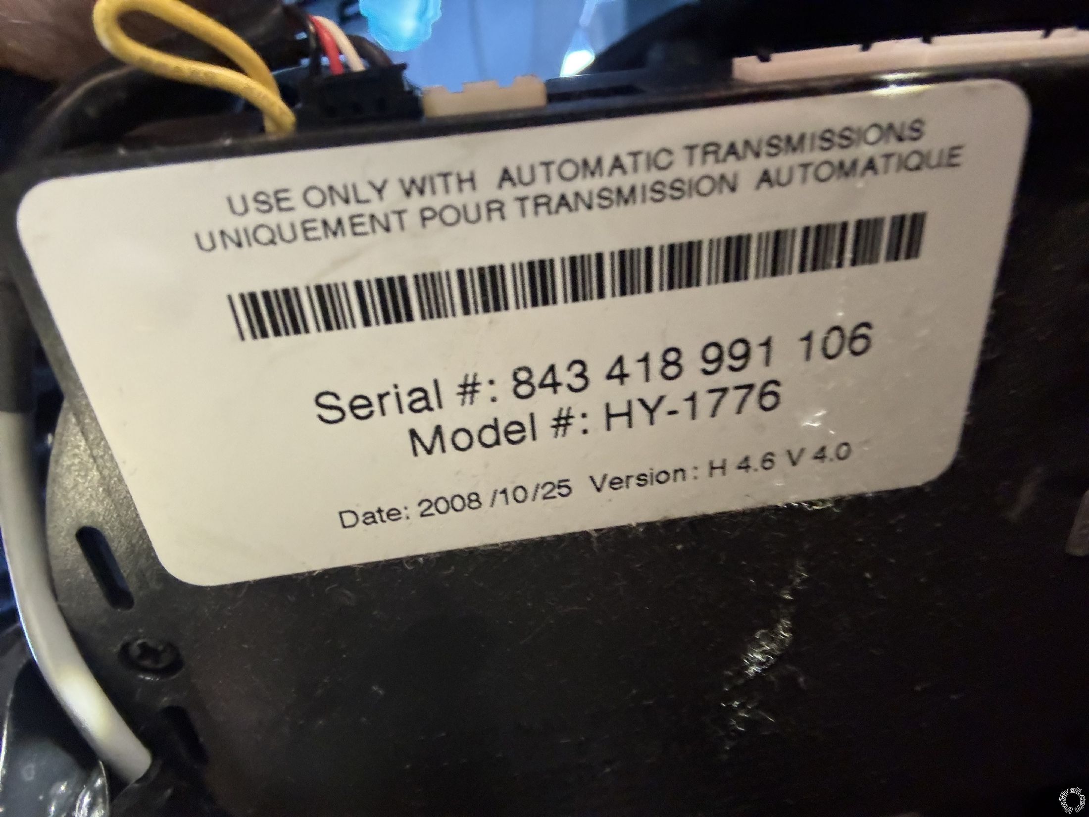 2009 Hyundai Elantra, Dealer Installed Remote Start -- posted image.