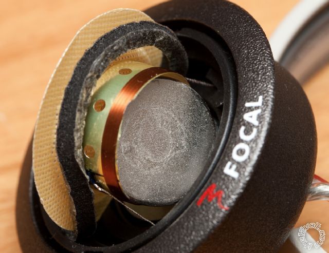 focal tnk tweeter completely fell apart -- posted image.