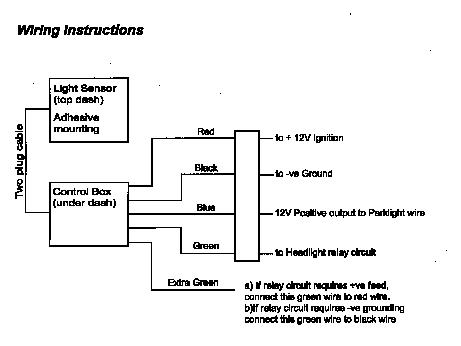 Automatic Headlight Kit, 2004 Ford Escape -- posted image.